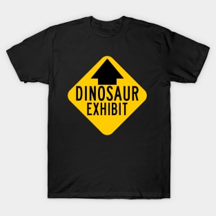 Dinosaur Exhibit Grandparents Day T-Shirt